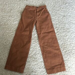 Madewell Bunt Orange Jeans